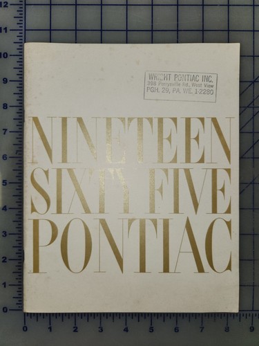 1965 pontiac full - full, line