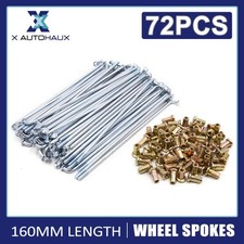 72pcs Silver Tone 4mm Thread