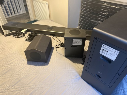 Soundbar and subwoofer home - lg,