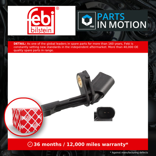 Abs sensor rear - sensor,