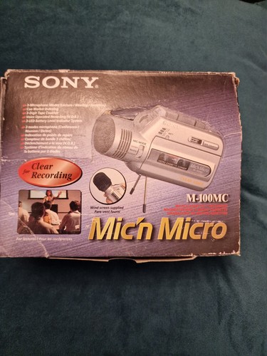 Sony 100mc microcassette - sony,