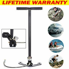Airgun Rifle Filling Stirrup High Pressure Hand Pump 3 Stage PCP Cylinder Pistol