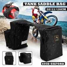 ATV Quad Bike Motorcycle Cargo Pocket Fuel Tank SaddleBag Motorbike Storage Bags