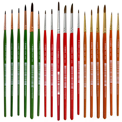 Humbrol paint brushes various - humbrol,