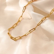 18ct gold plated chunky - 18ct, gold-plated