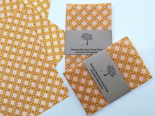 Reusable natural beeswax - reusable, food
