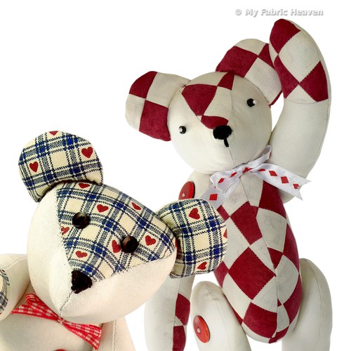 Two soft toy - two,