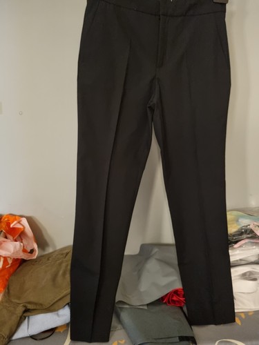 Zara black trousers style - trousers,