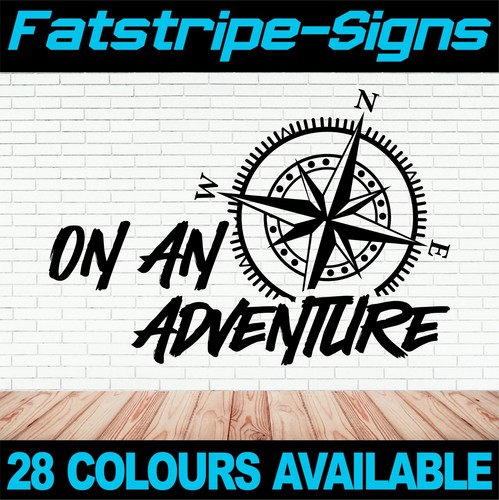 Adventure compass stickers - adventure,