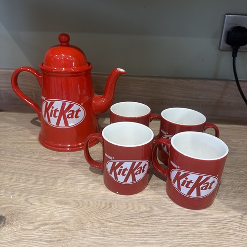 Kit kat nestle - teapot, mugs