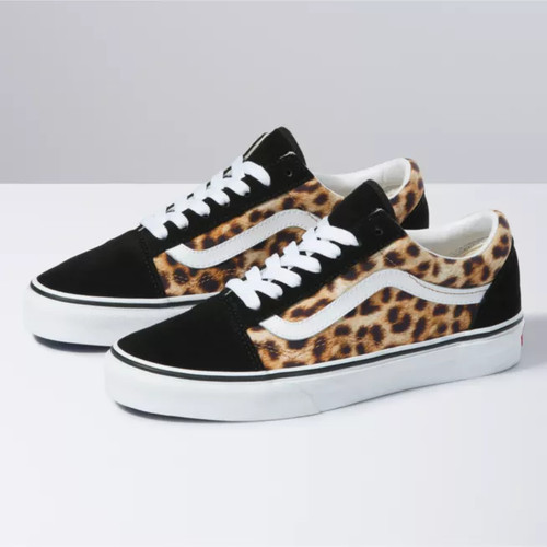 Vans leopard old skool shoes - leopard,