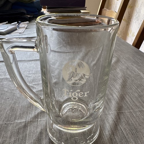 Tiger beer glass - beer, a