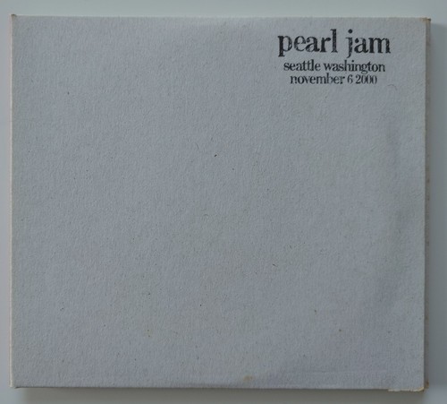 Pearl jam official bootleg - official,