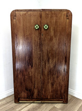 Wardrobe antique oak double - antique,