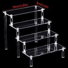 4 Tiers Transparent Acrylic