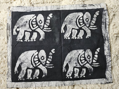 African batik wall art made - wall,