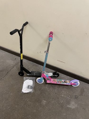 Kids scooters black stunt - -,