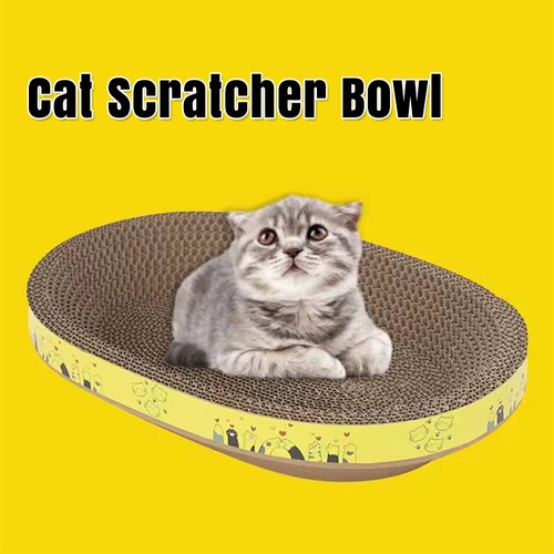 Cardboard cat scratching - cardboard,