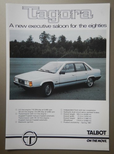 Talbot tagora orig - orig, uk