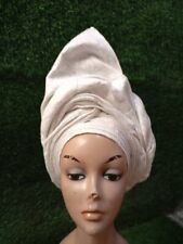 Auto Gele Elegant African occasion design Pleated 100% Aso Oke@£14.00+£2.96 Post