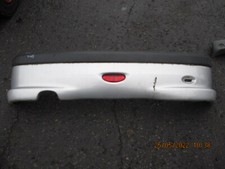 PEUGEOT 206 2005 REAR COMPLETE BUMPER SILVER 
