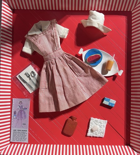Vintage barbie candy striper - barbie,