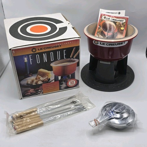 Vintage creuset fondue - vintage,
