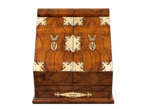 Victorian olivewood stationery - victorian,