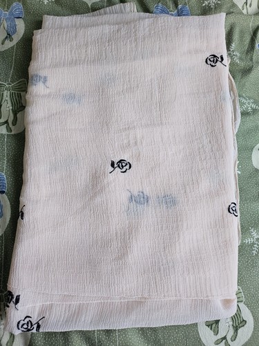 Pale pink salmon sheer - pale, fabric
