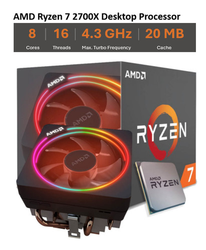 Amd ryzen 2700x - 7, cpu