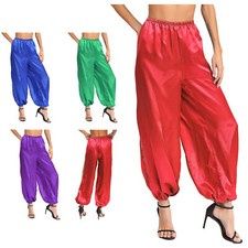 UK Women Satin Silky Pants