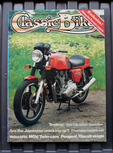 Classic bike sept 1984 bsa - bike,