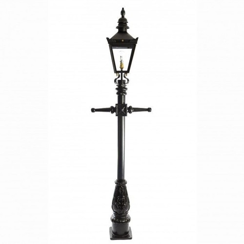 Victorian lamp post - post,
