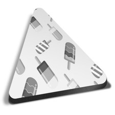 Triangle MDF Magnets - BW -