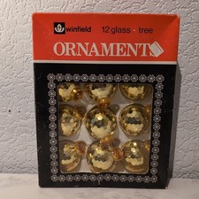 12 x Vintage Winfield Glass