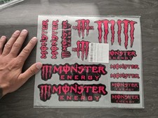 Monster Energy Sticker Sheet