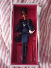 Barbie Silkstone sapphire 65th anniversary fashion model collection gold label