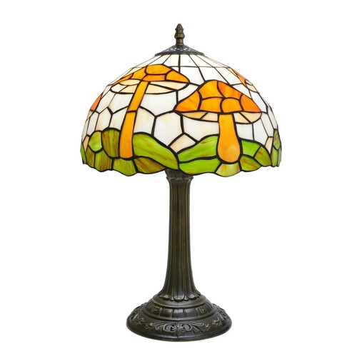 Vintage tiffany style - tiffany, mushroom