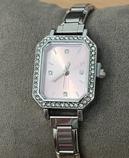 Italian crystal silver charm - italian,