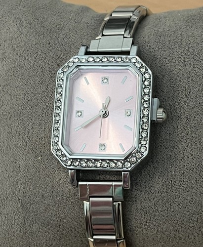 Italian crystal silver charm - italian,