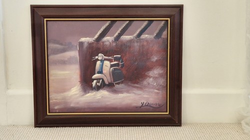 James downie original oil - james,