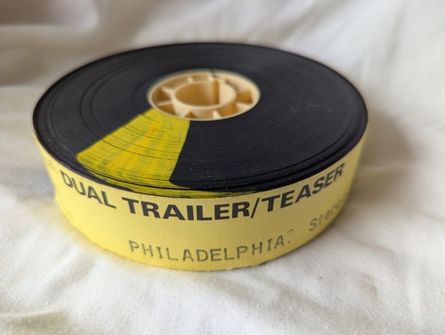 35mm film movie trailer