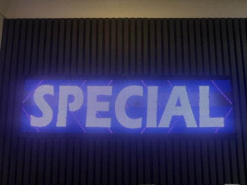 Led programmable business sign - led,