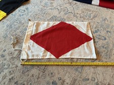 Vintage Nautical F Foxtrot