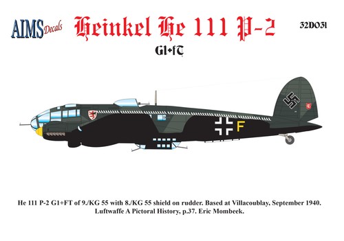 Aims aims32d031 heinkel - aims, 1:32