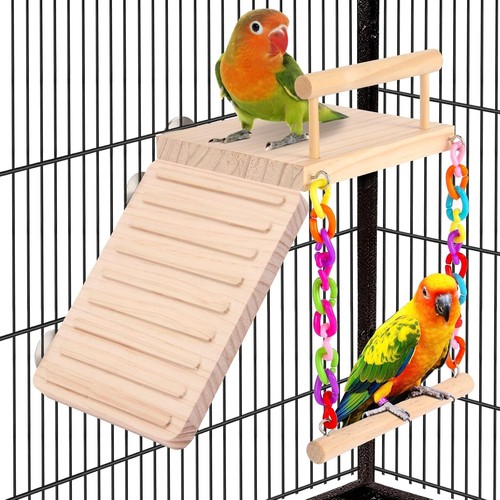 Bird perch cage - perch,
