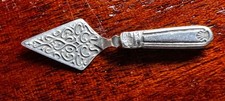Dolls house miniature 1:12 ARTISAN sterling silver 925 pie slice