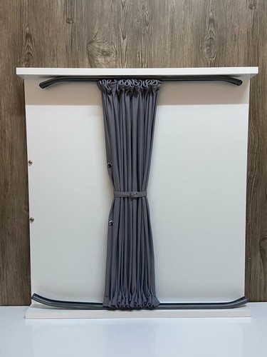 Curtain kit grey - -,