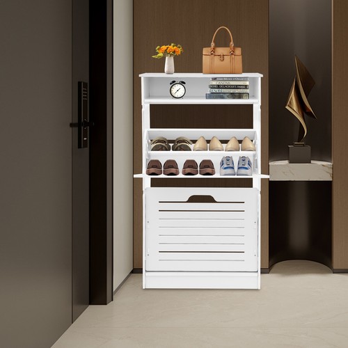 Shoe cabinet with flip - shoe,