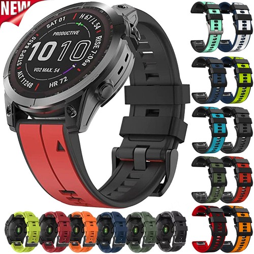 Quick fit watch strap silicone - quick,